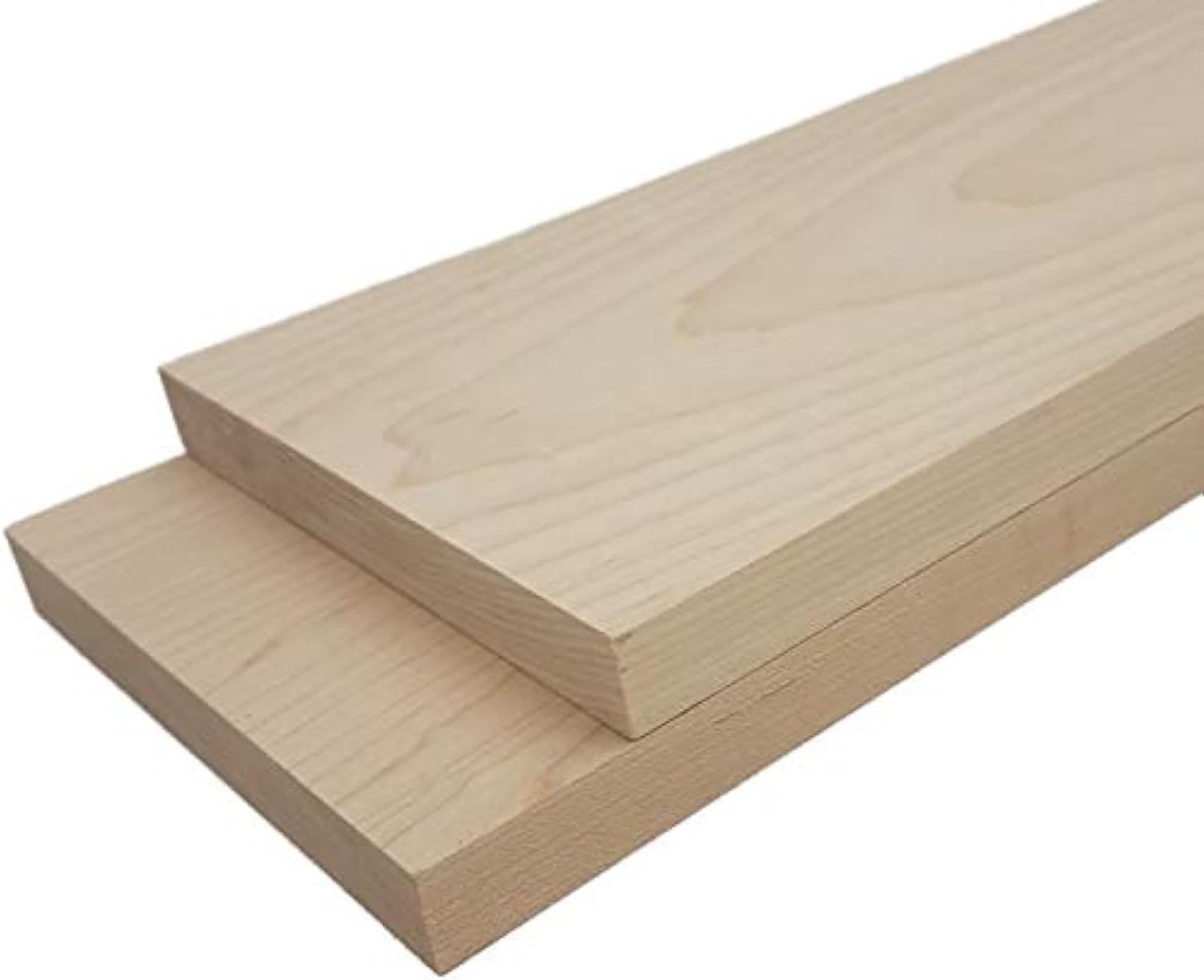 Maple Lumber Boards 3/4" x 6" (3/4" x 6" x 12") (2Pc)